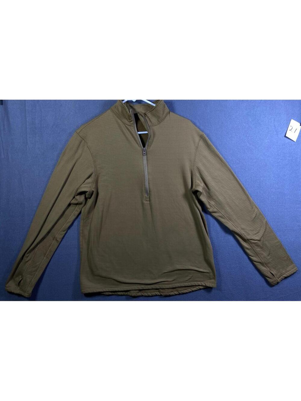 Condor Moisture Block Breathable Tactical 1/4 Zip Military Combat Shirt L fits M